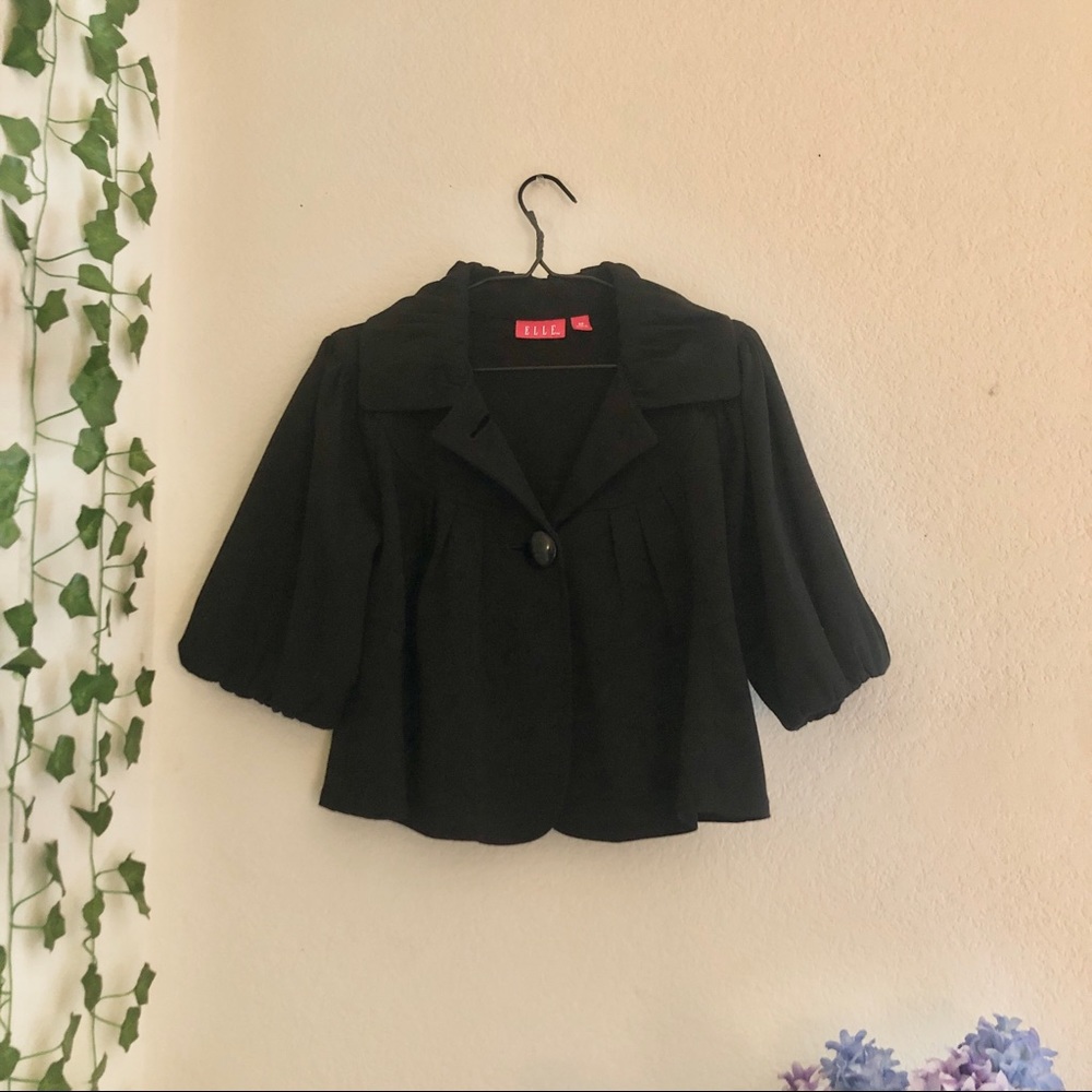 Elle Black Blouse